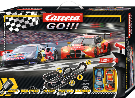 Carrera High Speed I – Digitale Rennbahn 1:43 mit 63 m Strecke, Rundenzähler & Turbo-Boost