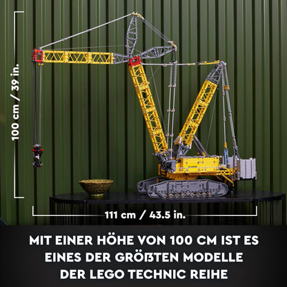 LEGO Liebherr LR 13000 Raupenkran (Set 42146). 2.883 Teile – XXL-Baustellen-Gigant für Technikfans.