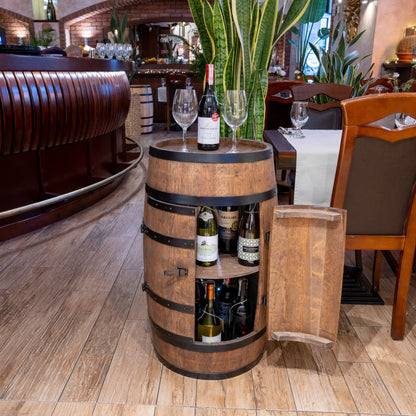 Creative Cooper Weinregal aus Holz – Deine stilvolle Minibar für Keller & Wohnzimmer.