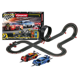 Carrera High Speed I – Digitale Rennbahn 1:43 mit 63 m Strecke, Rundenzähler & Turbo-Boost